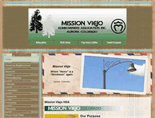 Tablet Screenshot of missionviejohoa.org